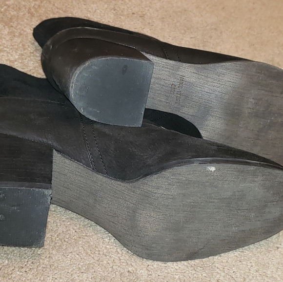 Nine West Suede Leather Ankle Boots - Picture 4 of 8